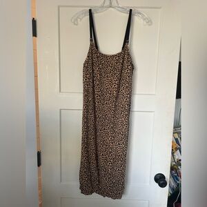 Leopard Print Storq nursing nightgown